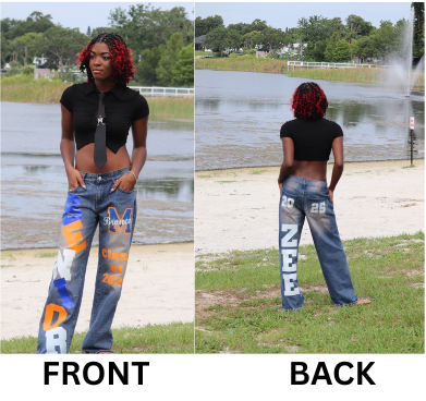 Custom Grad Jeans