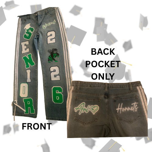 Custom Grad Jeans